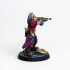 Female Brigand Crossbowman Aimed [Pre-Supported] print image