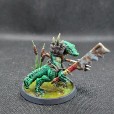 Picture of print of Kroc stand, Lizardfolk