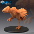 Terror Bird Attacking / Large  Feathered Raptor / Ancient Giant Chicken image
