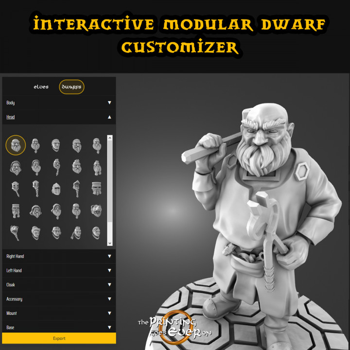 Chapter 8 - Muster the Dwarves- INCLUDES MODULAR 3D CUSTOMIZER ACCESS's Cover