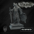 Viking jarl - presupported figurine image