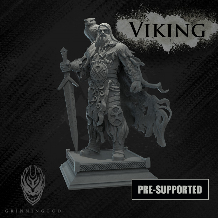$9.99Viking jarl - presupported figurine