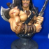 Barbarian - Thurkal Bust - MASTERS OF DUNGEONS QUEST print image