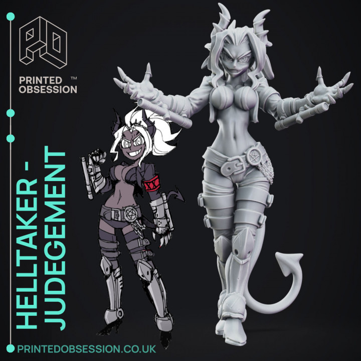 The Harem's All Here - Helltaker  Anime, Character design, Character art