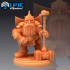 Steel Dwarf Set / Dwarven Iron Construct / Steam Machine Gnome Hammer image