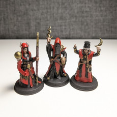 Picture of print of Support-Free Cultists [Beasts and Baddies]