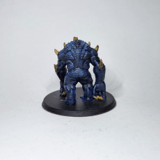 Picture of print of Support-Free Slaad [Beasts and Baddies]
