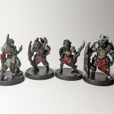 Picture of print of Support-Free Orcs [Beasts and Baddies]