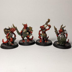 Picture of print of Support-Free Kobolds [Beasts and Baddies]