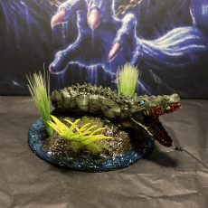 Picture of print of Support-Free Aquatic Baddies [Beasts and Baddies]
