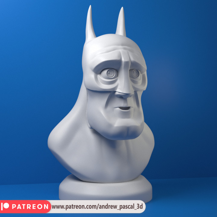 3D Printable Batman by Andrew Pascal 3D