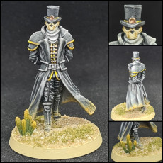 Picture of print of Masked Baron / Steampunk Mastermind / Evil Capitalist / Construct Master
