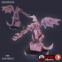 Dragon Whelp Construct Attacking / Mechanical Fire Drake / Steampunk Guard Wyrmling image
