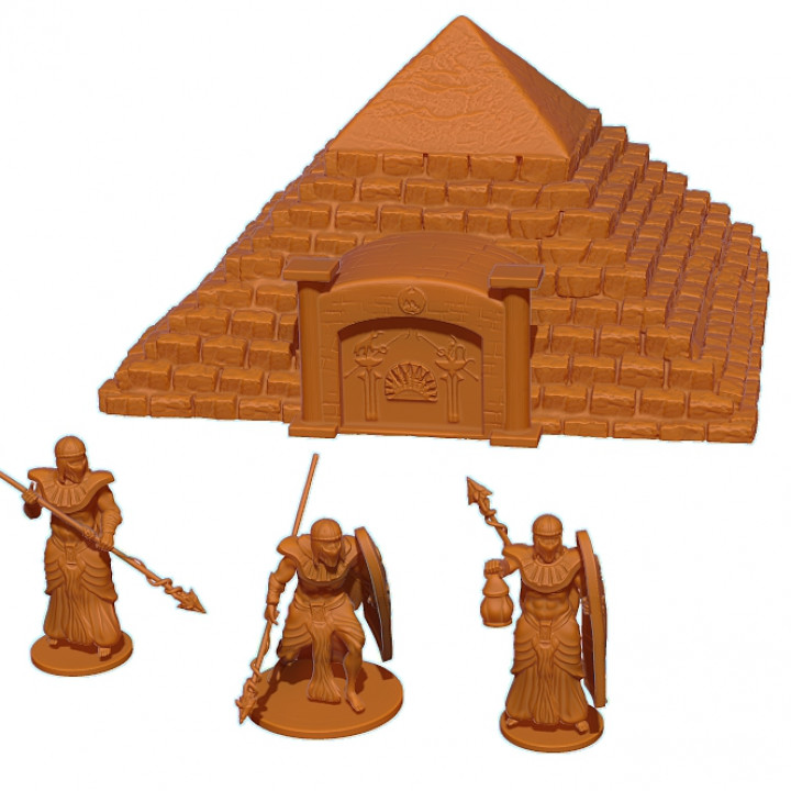 Guards and Pyramid's Cover