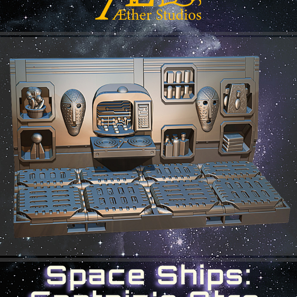 Image of SPACE SHIPS: CAPTAIN’S QUARTERS
