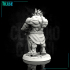 (0031) Male oni orc with two hands sword image