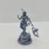 Auria tabaxi female 75mm and 32mm pre-supported print image