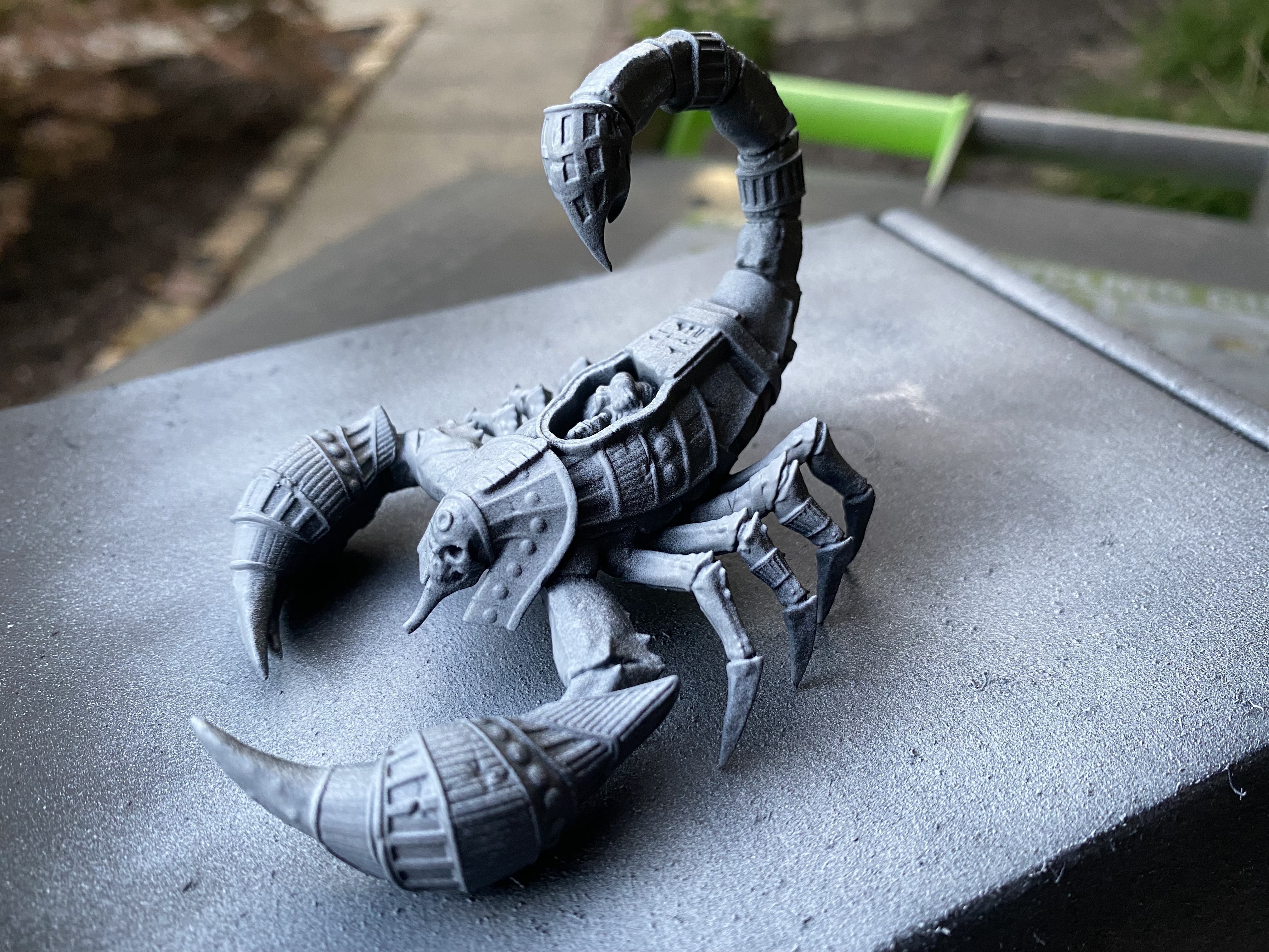 3D Printable Mummified Great Scorpion by onepagerules