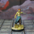 Jannah, Mazigh Desert Elf Tracker and Fox (Pre-Supported) print image