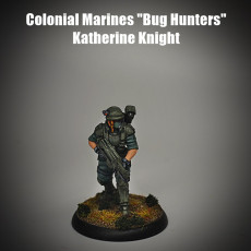 Picture of print of FEMALE COLONIST MARINE PVT KATHERINE KNIGHT