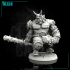 (0029) Male orc oni with clubs image