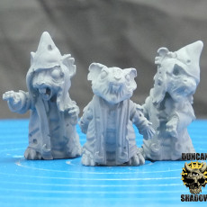 Picture of print of Zombie Mousle Cultists (pre supported)