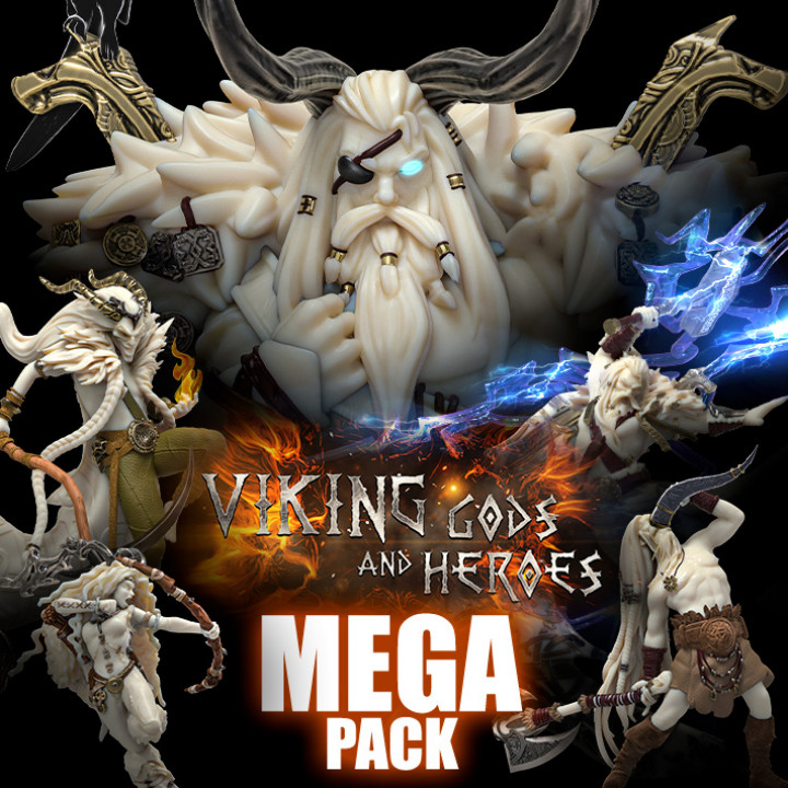 $170.00Viking Gods and Heroes MEGA Pack (without Scenery/Centerpiece)