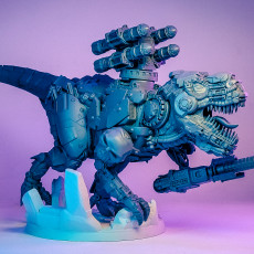 Picture of print of Cybernetic T-Rex