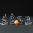 Dunes of Fire Bundle 11 unique miniatures (32mm and 75mm) pre-supported image
