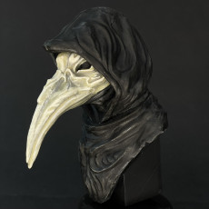 Picture of print of SCP-049 - The plague Doctor - Fan Art Bust - 10cm