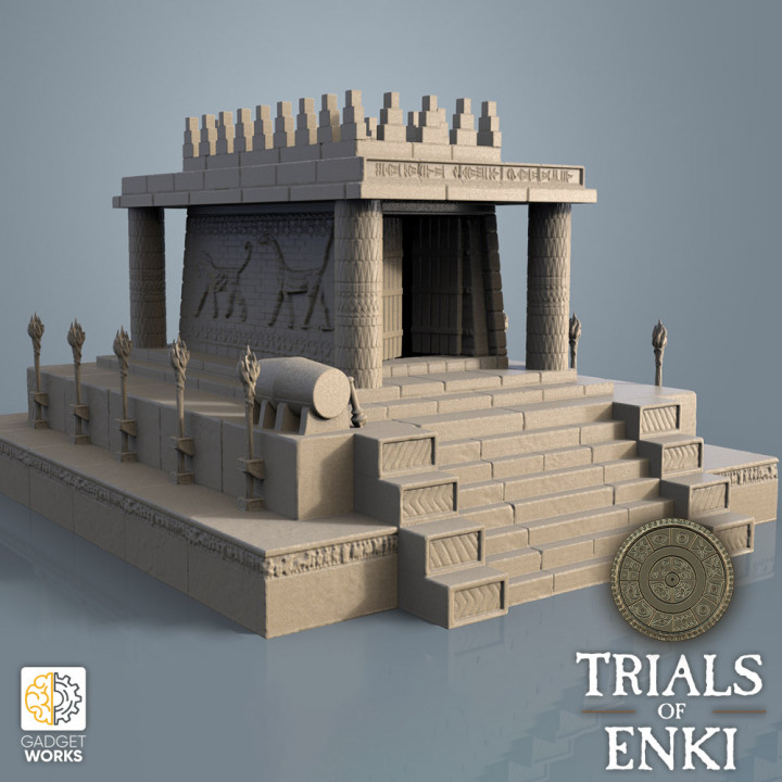 $8.00Multipart playable ancient Sumerian tomb