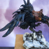 Aaron on Shadowclaws the Dire Raven (Hero and Mount) print image