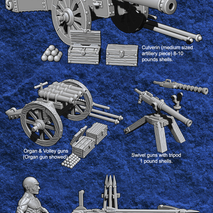 European Light Artillery pack's Cover