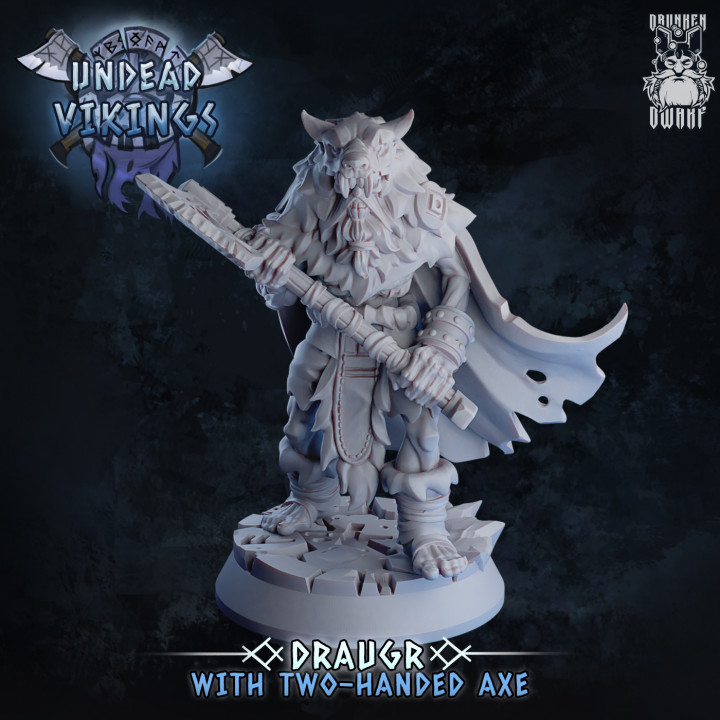 $3.50Draugr two-handed axe