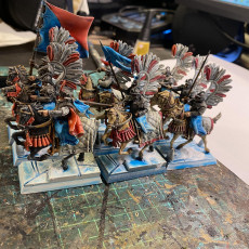 Picture of print of Winged Hussars of Volhynia - Highlands Miniatures