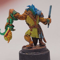 Picture of print of Ukor Meathook, the Butcher Gnoll