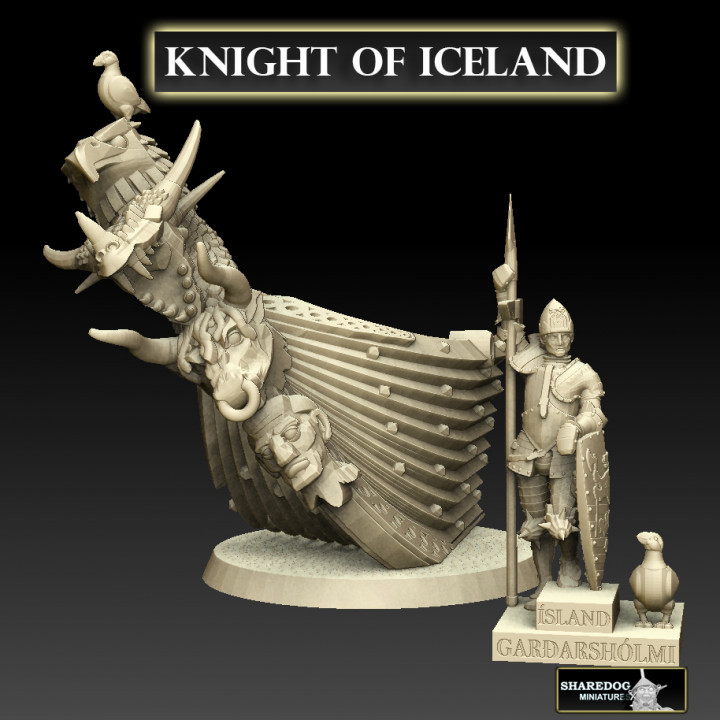 $4.00Knight of Iceland