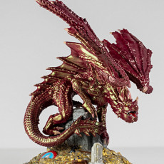 Picture of print of Golden Dragon