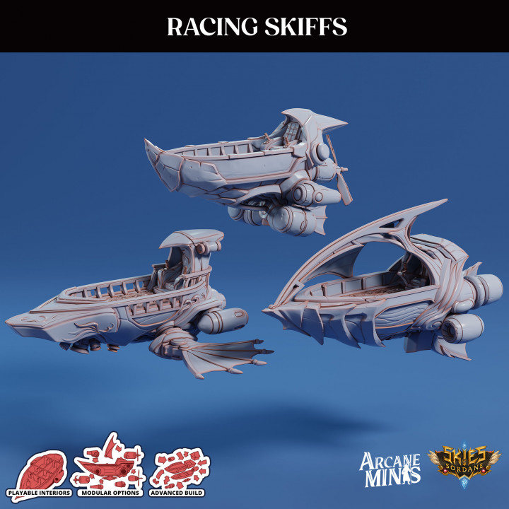 Racing Skiff - 3 Pack's Cover