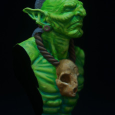 Picture of print of Serious Goblin (BUST)