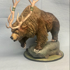 Picture of print of Ursalioth Giant Bear - Presupported