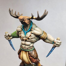 Picture of print of Frontier Minotaur's - Presupported
