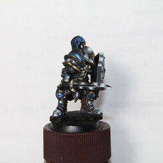 Picture of print of Footman - 28 mm miniature 3D print model This print has been uploaded by Roman