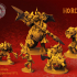 Horde army - 28 mm miniatures 3D print models image