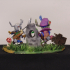 Witchear - 32 mm pre supported diorama 3D print model image
