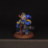 MAD GUNNER - 32 MM MINIATURE FROM WARCARROT 40000 3D print model image