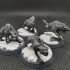 5 Hyenas [pre-supported] print image