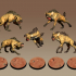 5 Hyenas [pre-supported] image