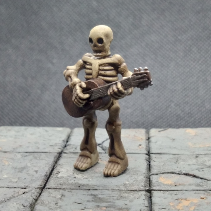 $1.99Skeleton w/ Guitar Miniature