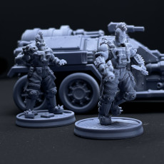Picture of print of Iron Spikes Gang (modular) - The Ironside Docks Collection